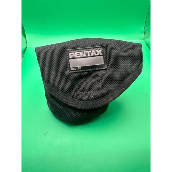 Pentax S80-80 Black Nylon Camera Lens Pouch - Picture 1 of 4